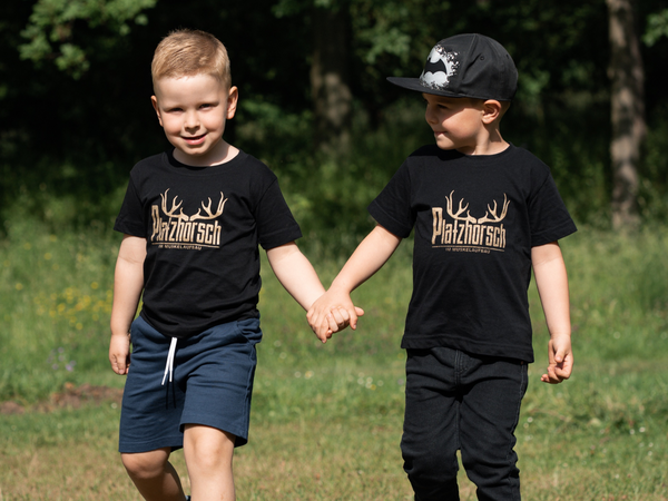 Kids Shirt „Platzhörsch im Muskelaufbau“